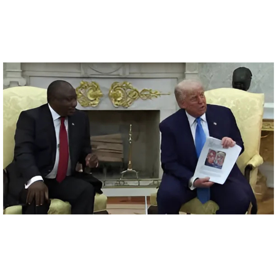 Ramaphosa Watches Silently as Trump Pushes False Claims
