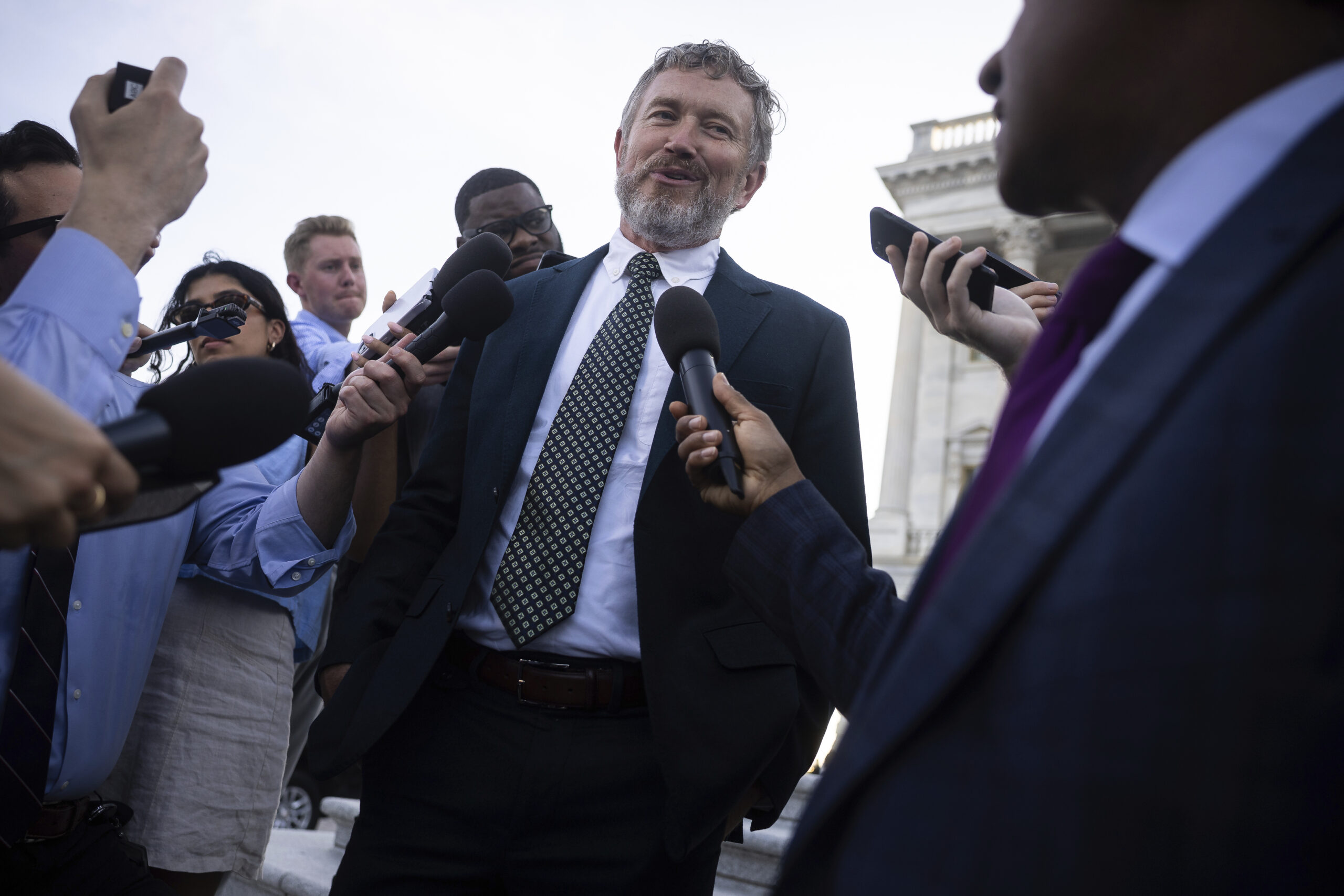 A Kentucky Republican and a California liberal: The unlikely alliance pushing Trump on Epstein