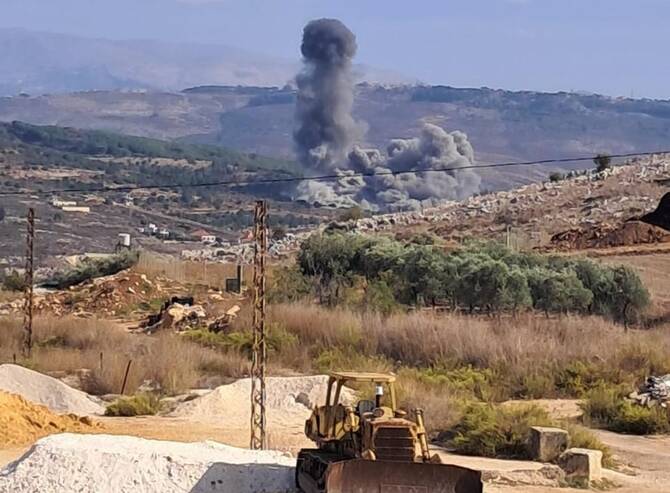 Israel Bombards Southern, Eastern Lebanon Ahead Of Hezbollah Disarmament Talks