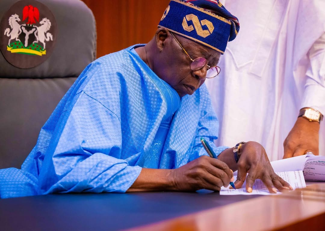 Tinubu sign 2026 budget